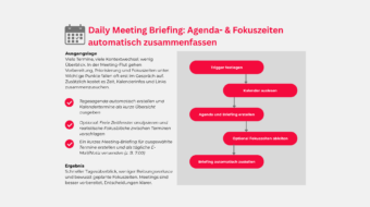 Daily Meeting Briefing